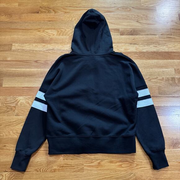 Boston Bruins Womens Oversized Hoodie Size Medium Black Script Fanatics NEW - Picture 3 of 4